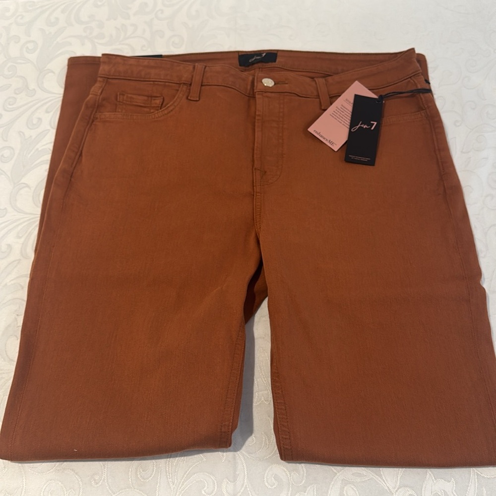Jen7 by 7 For All Mankind Slim Fit Straight Leg Jeans. Size 12 - Picture 7 of 16